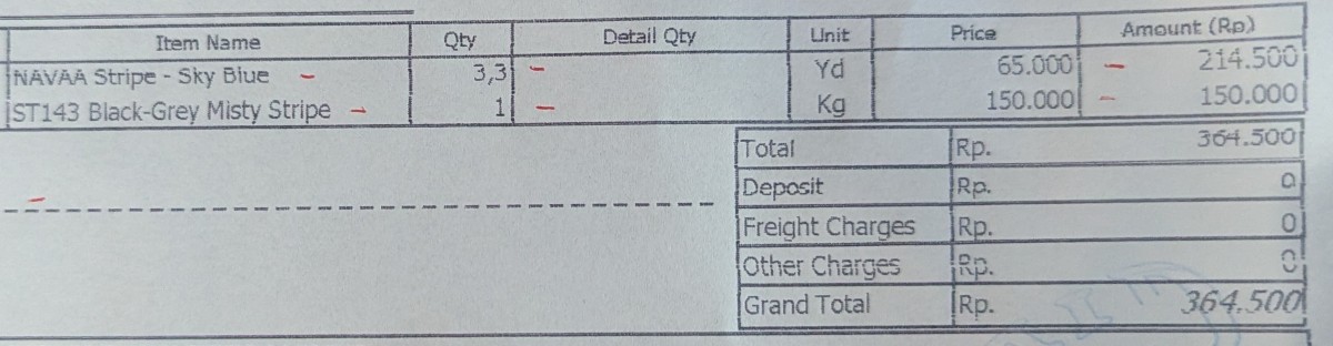 receipt