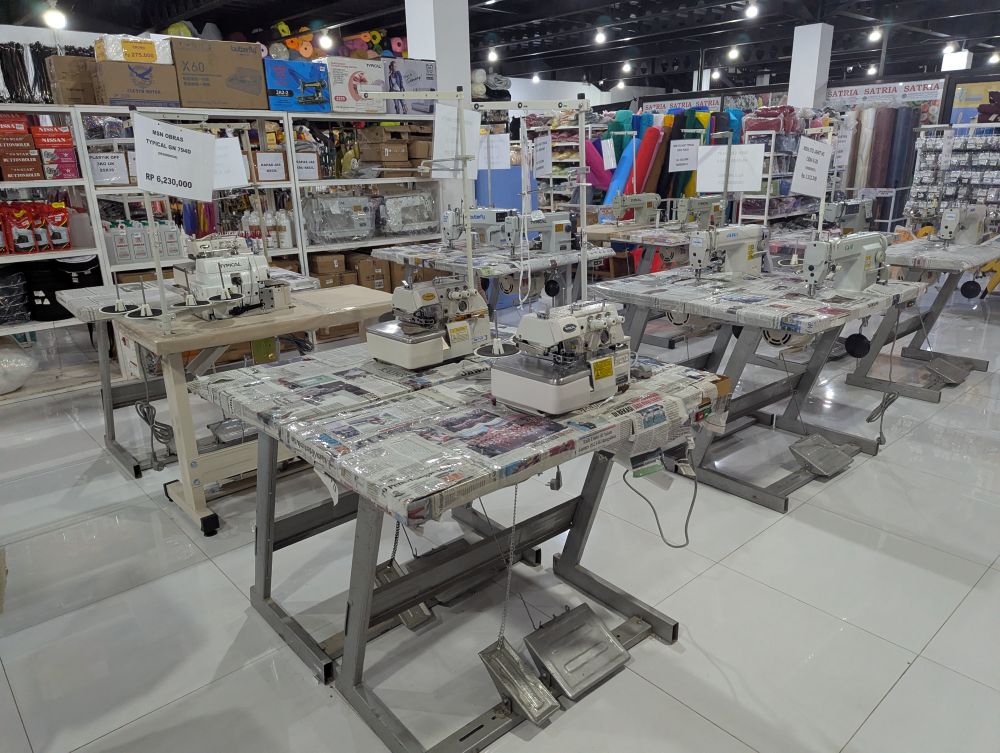 sewing machines